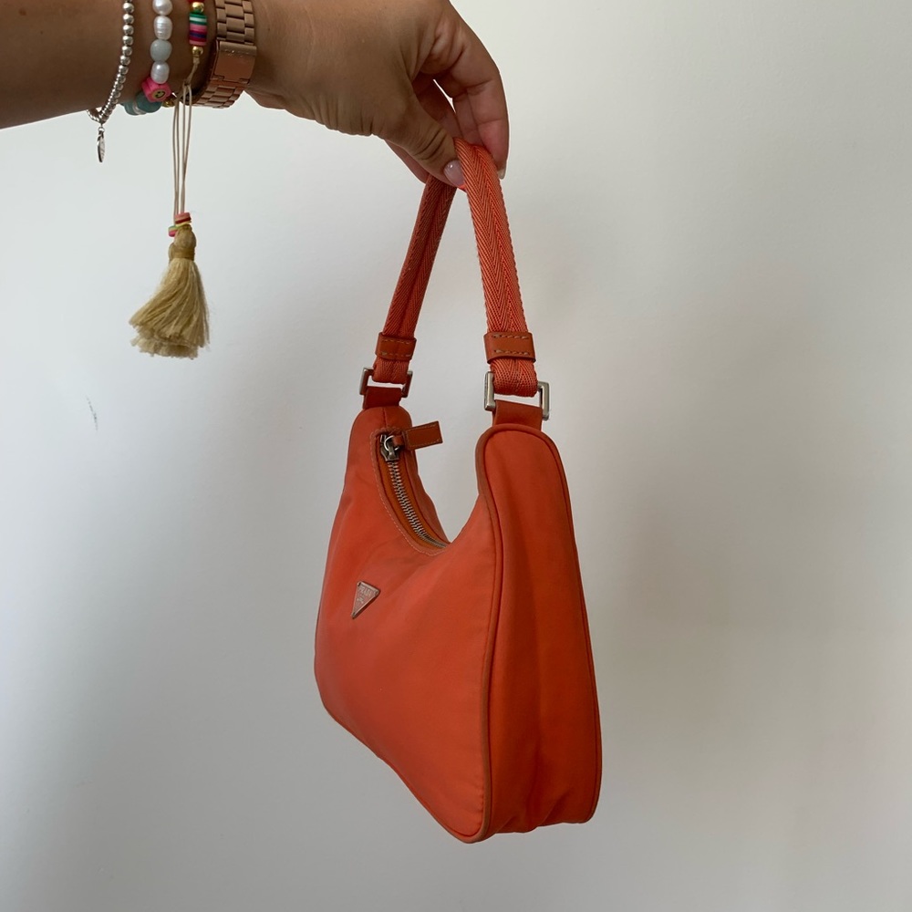 SOLD Vintage ๐ Prada Tessuto Handbag - Picture 5 of 14